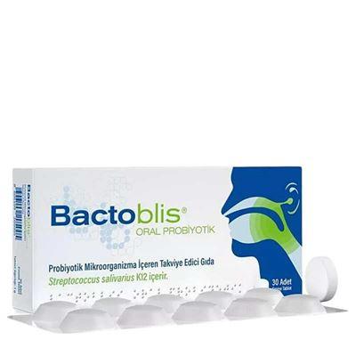 Bactoblis Probiyotik Takviye Edici Gıda  30 Emme Tablet