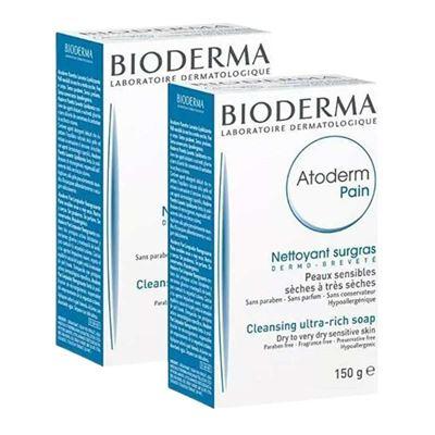 Bioderma Atoderm Pain İntensive Sabun Kuru ve Çok Kuru Ciltler için Yatıştırıcı Temizleyici 2x150 gr