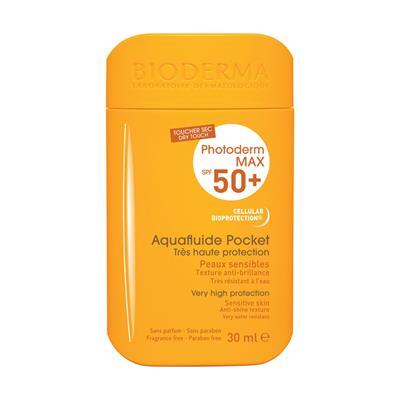 Bioderma Photoderm Max Aquafluid Pocket Karma ve Yağlı Cilt Cep Boy SPF50+ Güneş Koruyucu 30ml