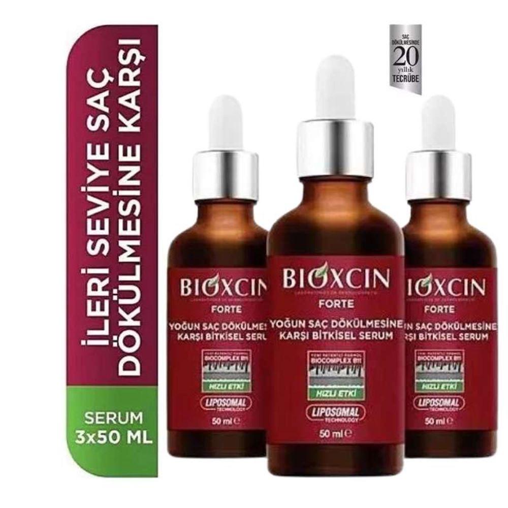 Bioxcin Forte Yoğun Saç Dökülmesine Karşı Serum 3x50 ml