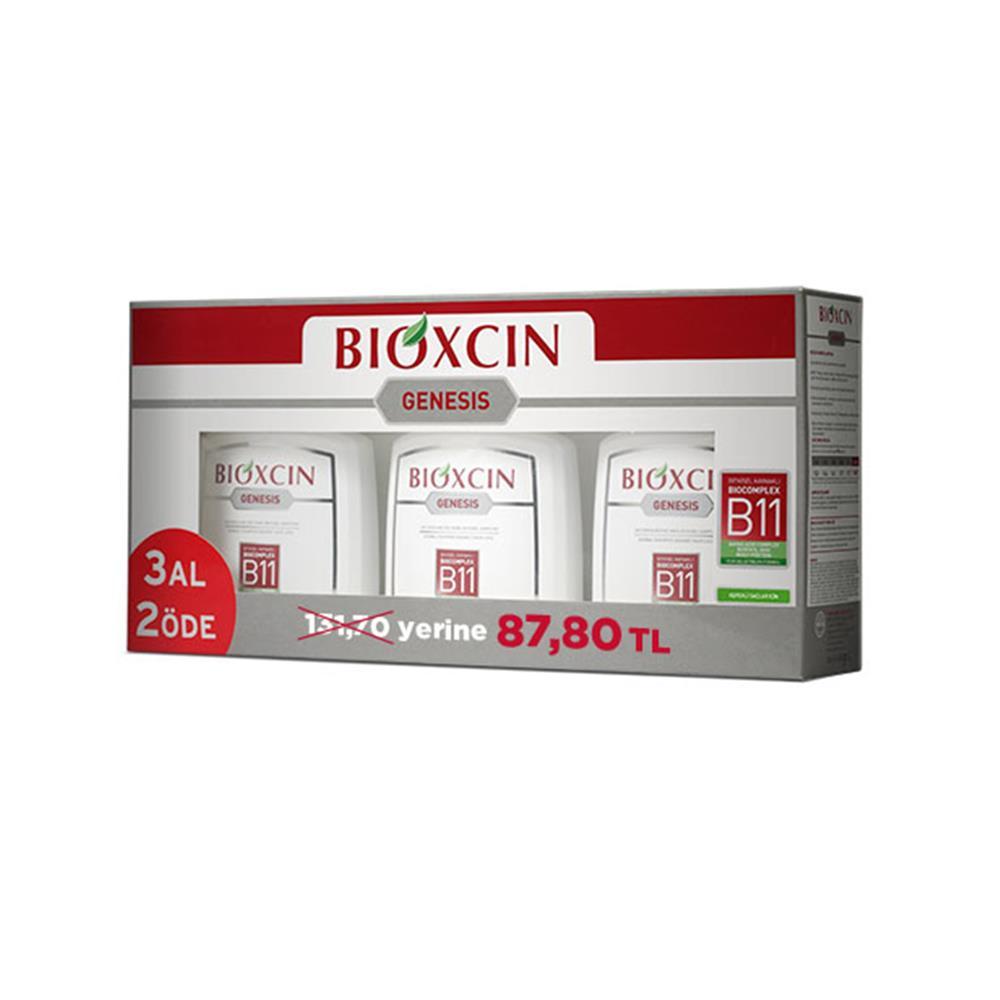Bioxcin Genesis 3 Al 2 Öde Kepekli Saçlar İçin Şampuan  3*300ml