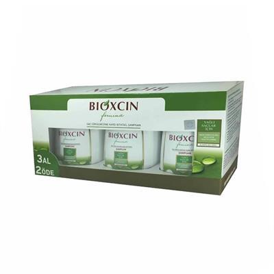 Bioxcin Femina Şampuan 3 Al 2 Öde Yağlı Saçlar 3*300ml
