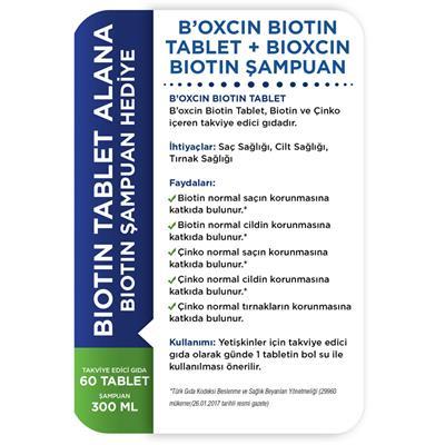 Bioxcin Biotin Şampuan & Biotin Tablet AVANTAJLI SET