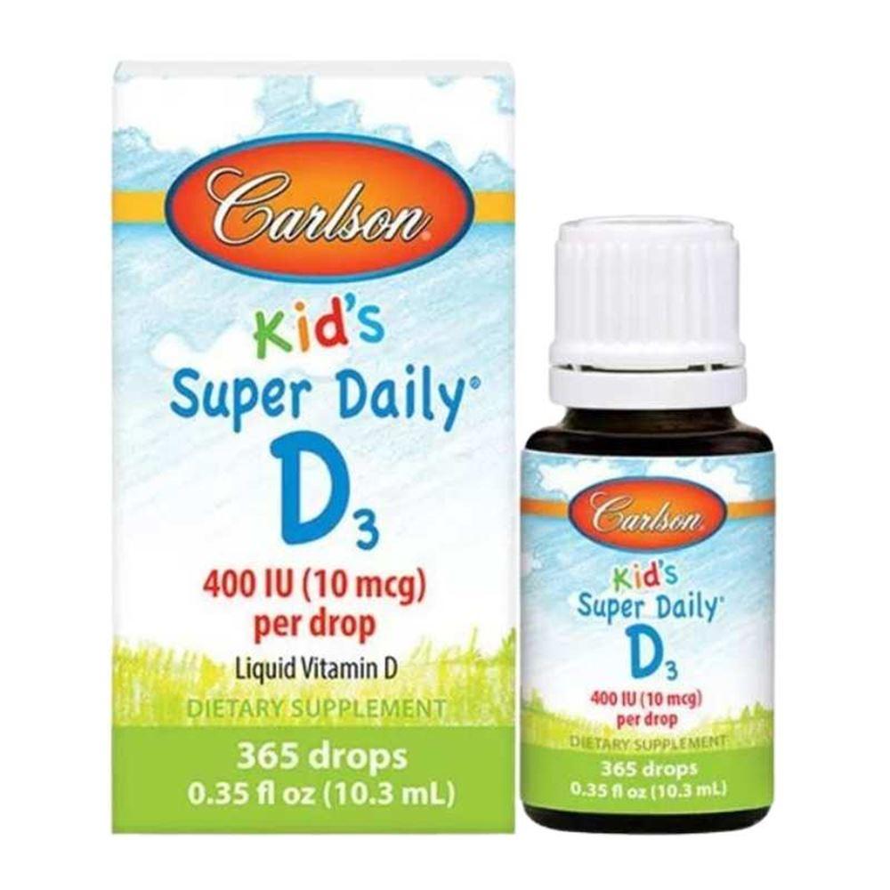 Carlson Kids Daily D3 Vitamin Damla