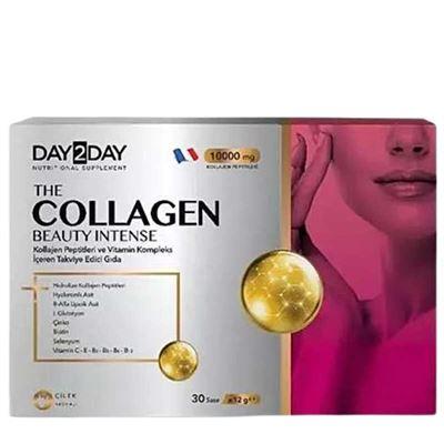 Day2Day The Collagen Beauty İntense 30 Saşe Kolajen 12 Gr 10000 Mg Çilek Aromalı