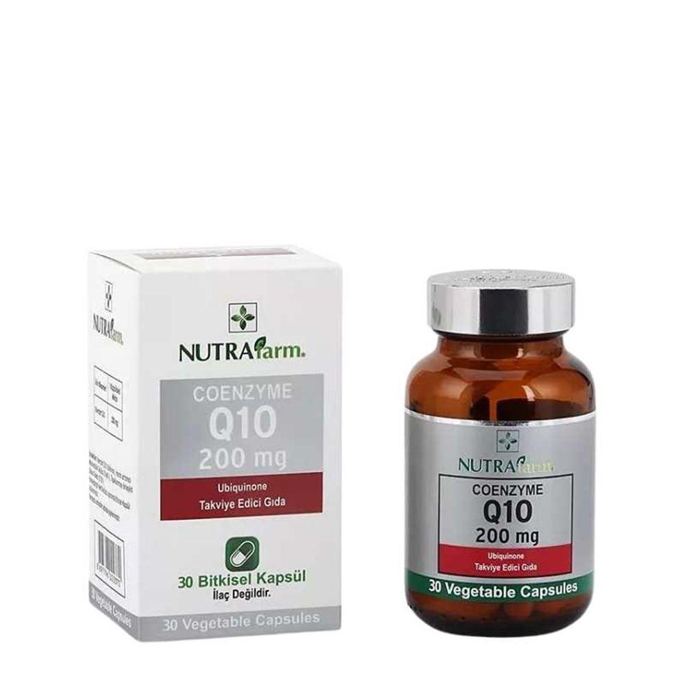 Dermoskin Nutrafarm Q-Ten  200 Mg 30 Kapsül