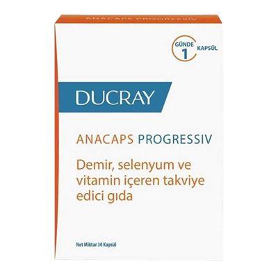 Ducray Anacaps Progressiv 30 Kapsül Dökülme Karşıtı Gıda Taakviyesi