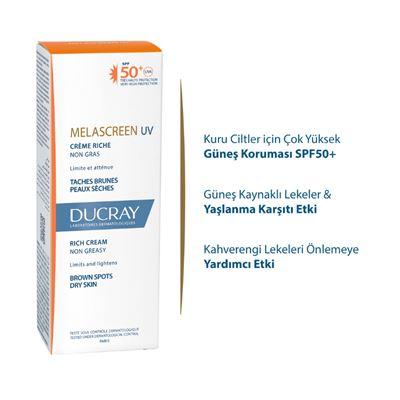 Ducray Melascreen Uv Rich Leke Karşıtı Güneş Kremi 40ml
