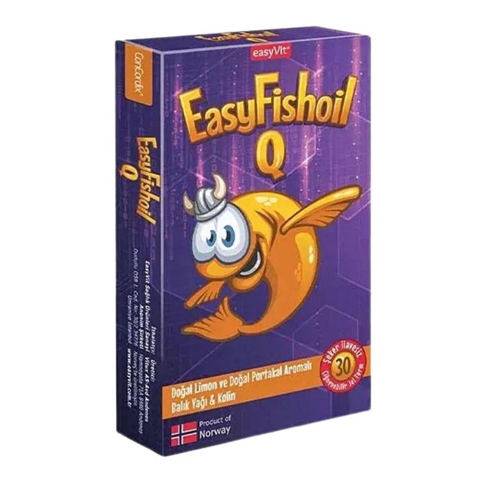 EasyVit EasyQ Omega 3 30 Çiğneme Tableti