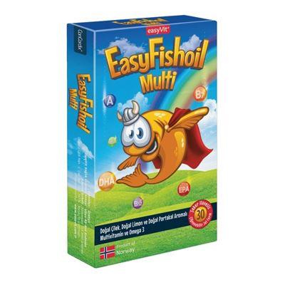 EasyVit Easy FishOil Multi+ Omega 3 Çiğneme 30 Tablet