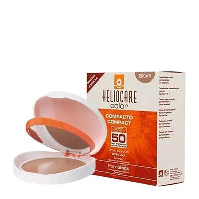 Herliocare Color Mineral Spf 50 Compact 10 gr  Brown