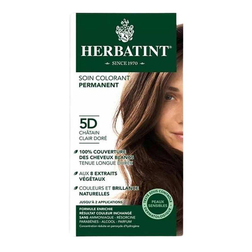 Herbatint 5D Chatain Clair Dore Açık Altın Kestane Saç Boyası