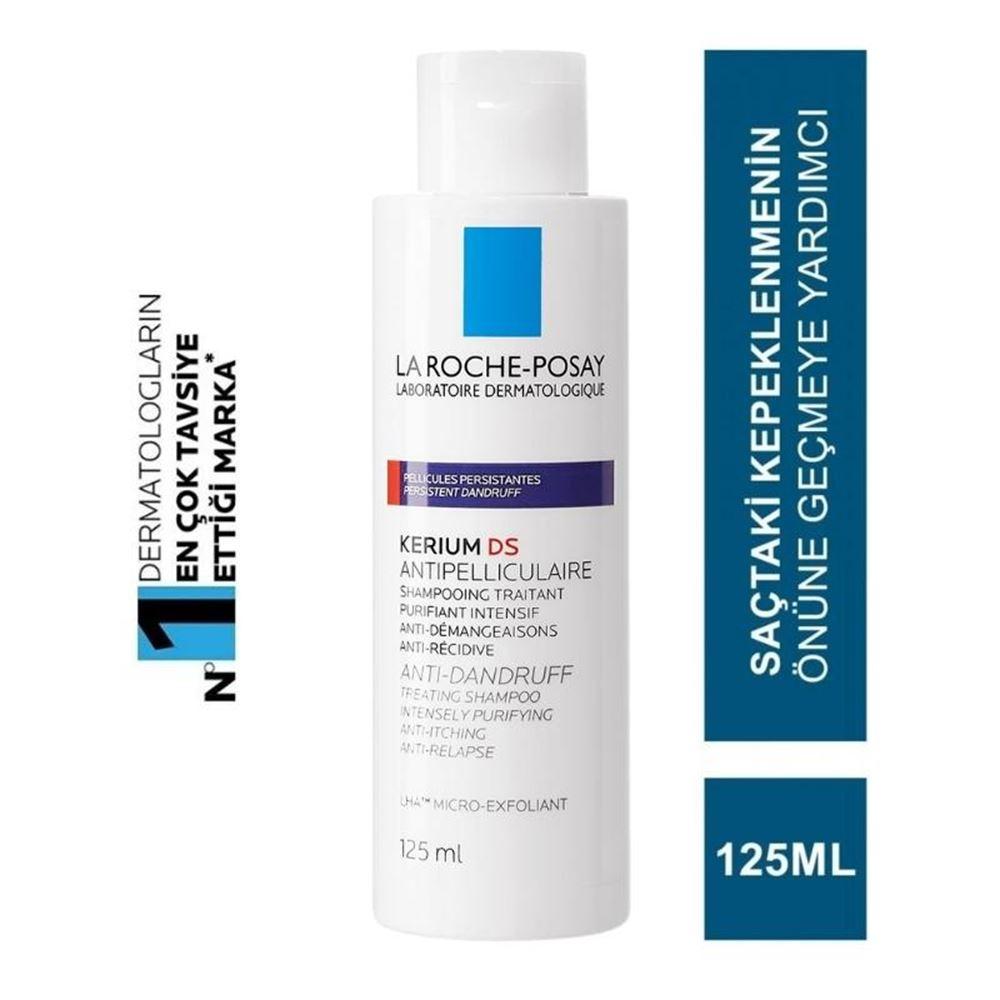 La Roche Posay Kerium Ds Şampuan Kepek Problemi Olan Saçlar için Bakım Şampuanı 125ml