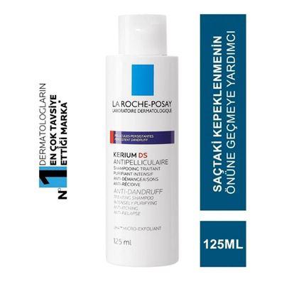 La Roche Posay Kerium Ds Şampuan Kepek Problemi Olan Saçlar için Bakım Şampuanı 125ml