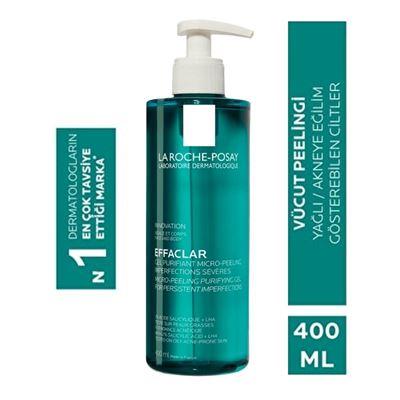La Roche Posay Effaclar Mikro-Peeling Temizleme Jeli 400 ml Yüz-Vücut