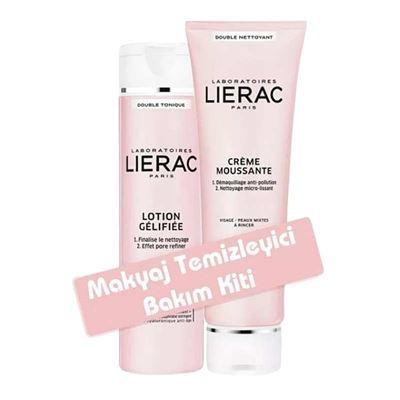 Lierac Double Cleansing Program Foamıng Cream 150 ml & Gel Losyon Tonik 200 ml