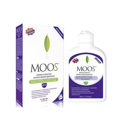 Moos Argan & Kaktüs Onarıcı Bakım Şampuanı 200 ml