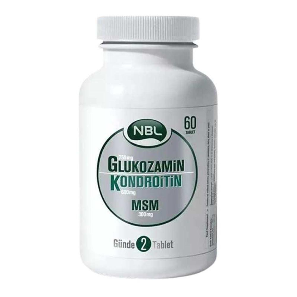 Nbl Glukozamin Kondroitin Msm 60 Tablet
