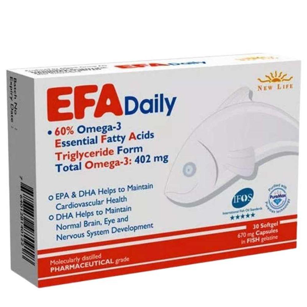 New Life Efa Daily Omega 3 30 Cap
