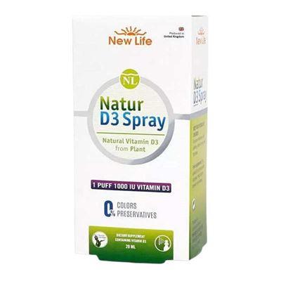 New Life Natur D3 Spray 10 ml Takviye Edici Gıda