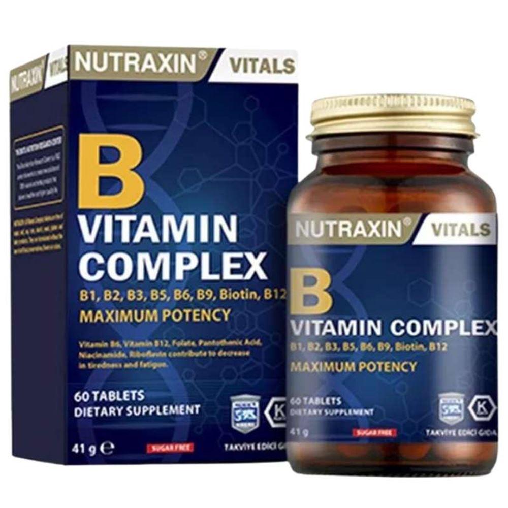 Nutraxin B Complex Vitamin 60 Tablet