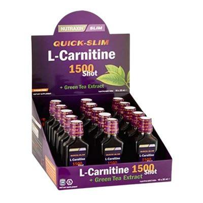 Nutraxin Quick Slim L-Carnitine 1500 Shot Qs 25x15