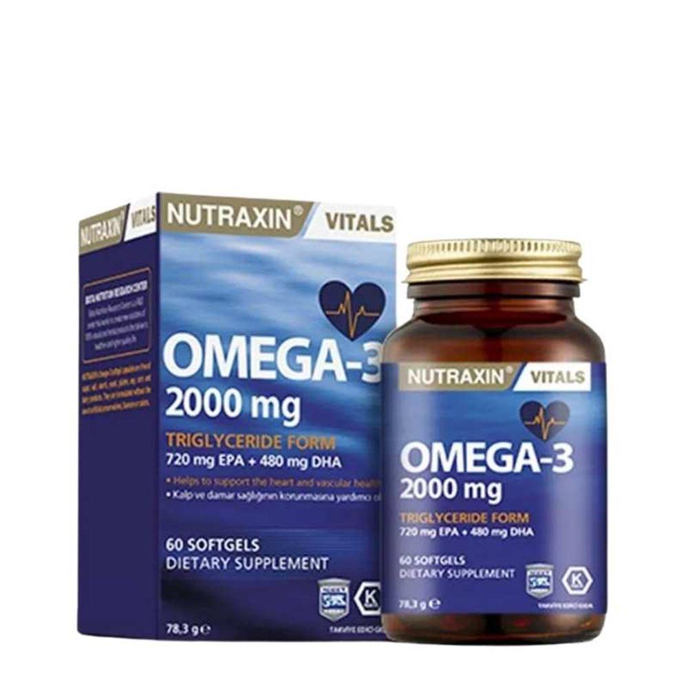 Nutraxin Omega3 2000 Mg 60 Softgel