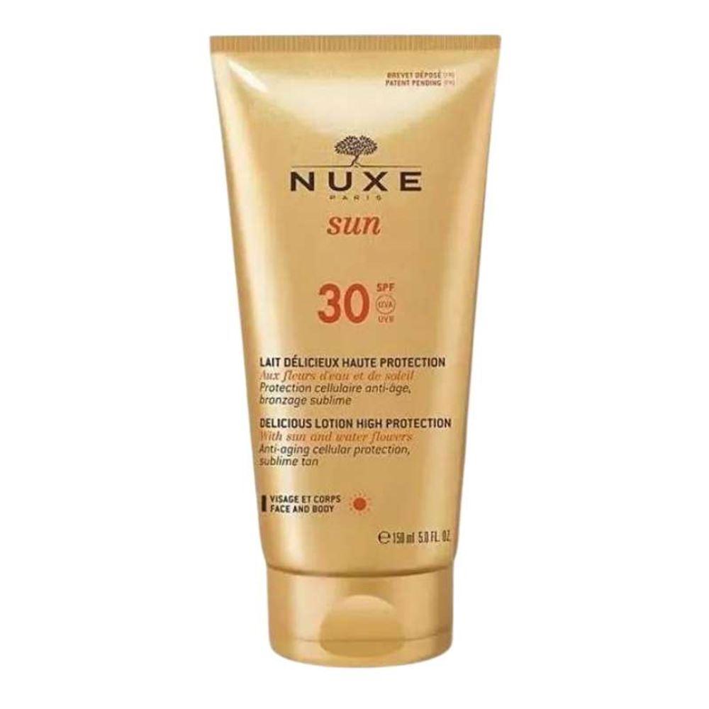Nuxe Sun Lait Delicieux Güneş Koruyucu Yüz ve Vücut Sütü SPF30 150ml