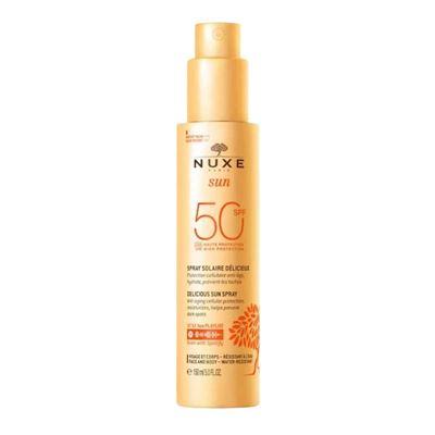 Nuxe Spray Fondant Güneş Koruyucu Yüz ve Vücut Sütü SPF50 150ml