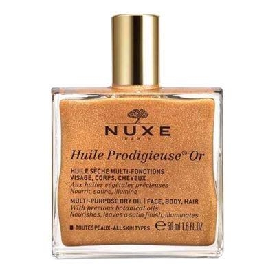Nuxe Huile Prodigieuse Or Altın Parıltılı Çok Amaçlı Kuru Yağ (Yüz, Vücut, Saç) 50ml