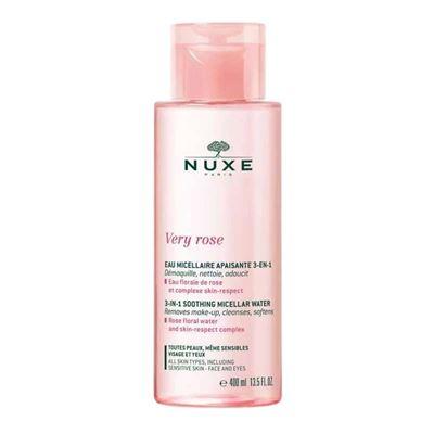 Nuxe Very Rose 3 ü 1 Arada Rahatlatıcı Micellar Su Pompalı Kapak 400 ml