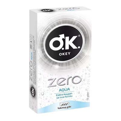 Okey Zero Aqua 10'lu Prezervatif