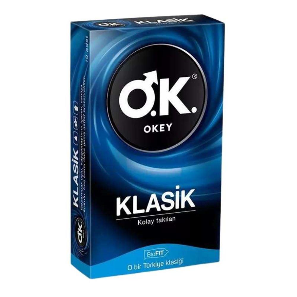 Okey Klasik 10lu Prezervatif