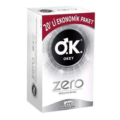 Okey Zero 20li Ekonomik Prezervatif
