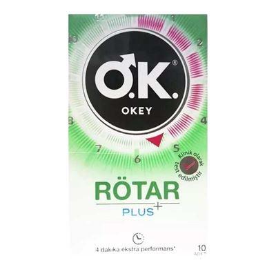 Okey Rötar Plus 10'lu Prezervatif