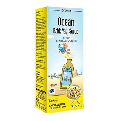 Orzax Ocean Balık Yağı Limon 150 ml