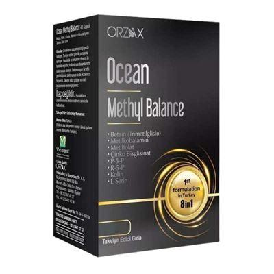 Orzax Ocean Methyl Balance 30 Kapsül
