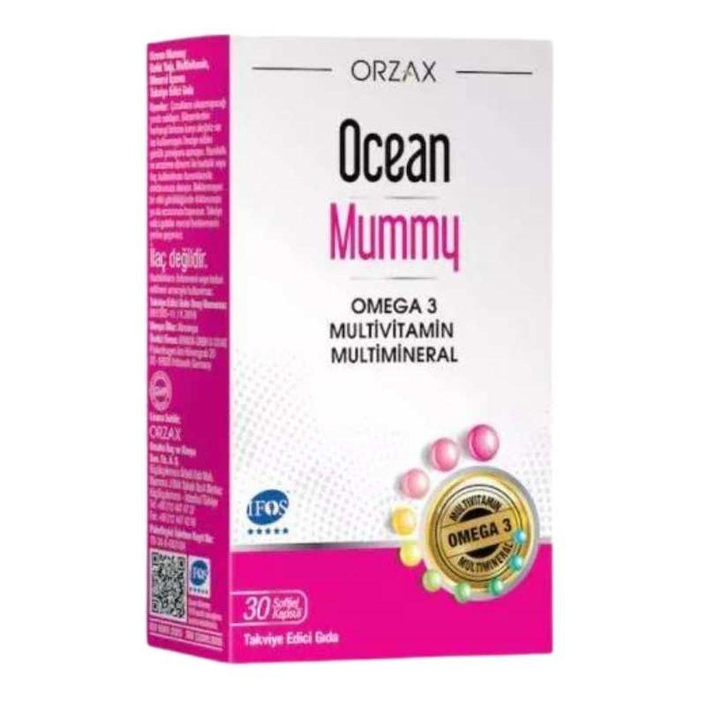 Orzax Ocean Mummy 30 Softjel Kapsül