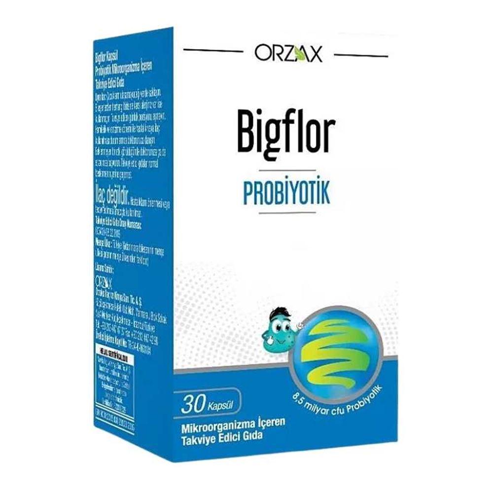 Orzax Bigflor Probiyotik 30 Kapsül
