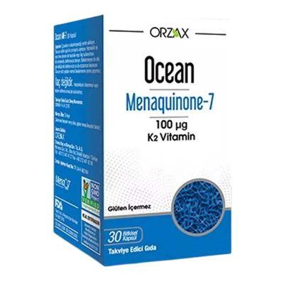 Orzax Ocean MK-7 Manaquinone 30 Bitkisel Kapsül