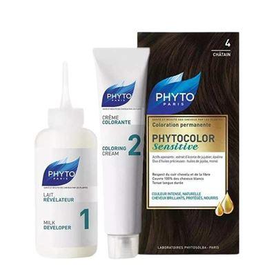 Phytocolor Sensitive 4 Hassas Saç Boyası Renk Kestane Kit