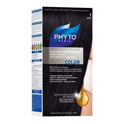 Phytocolor 1 Saç Boyası Renk Siyah Kit