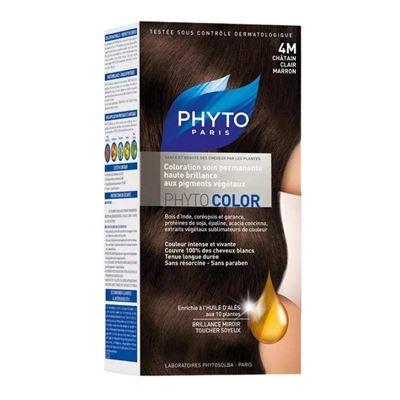 Phytocolor 4M Saç Boyası Renk Açık Kahve Kestane Kit