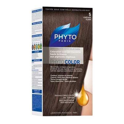 Phytocolor 5 Saç Boyası Renk Açık Kestane Kit