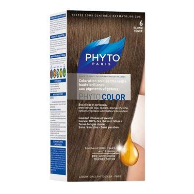 Phytocolor 6 Saç Boyası Renk Koyu Sarı Kit