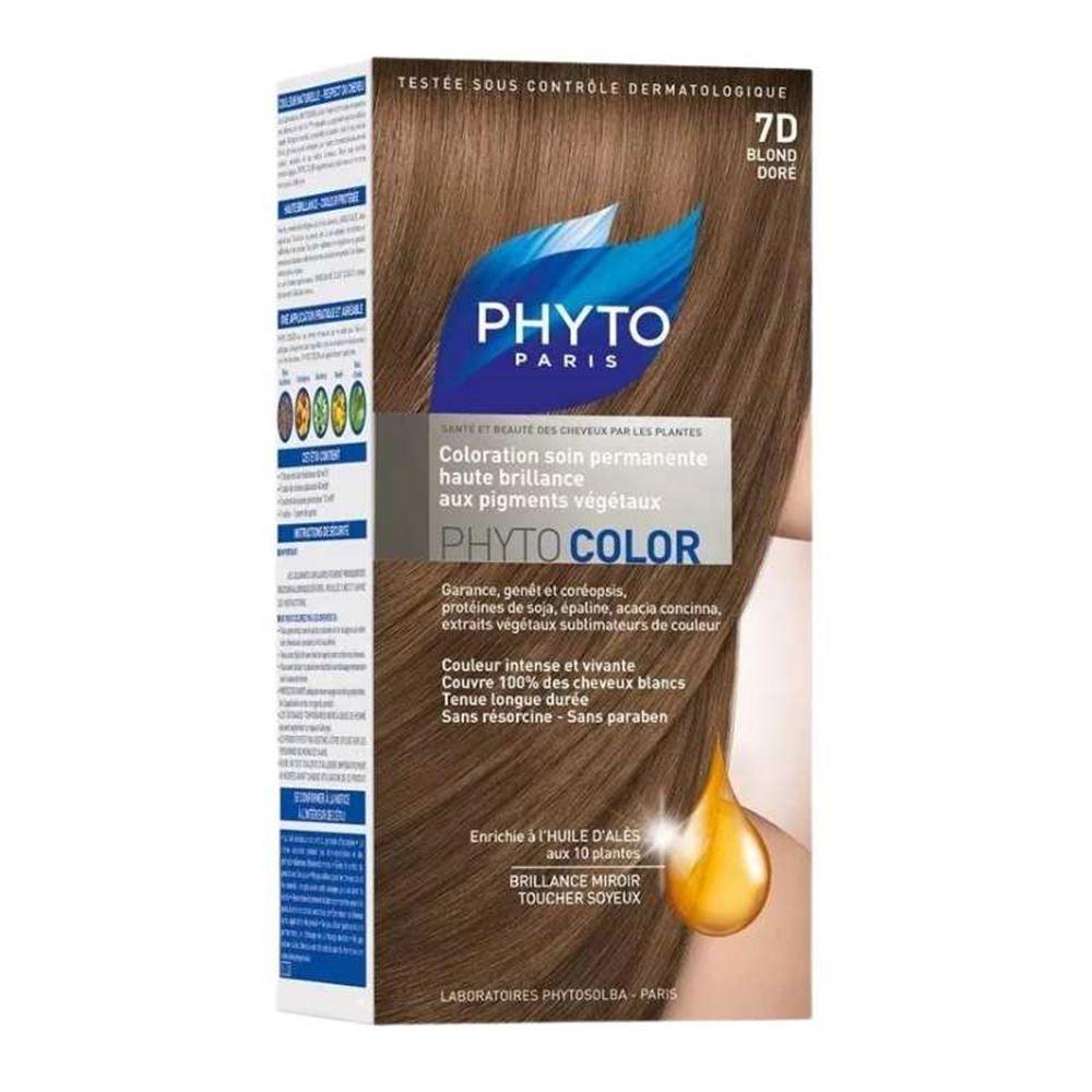 Phytocolor 7D Saç Boyası Renk Dore Sarı Kit