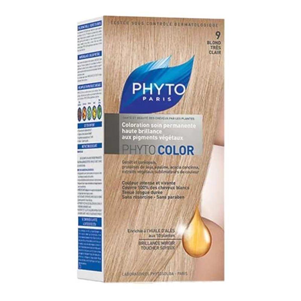 Phytocolor 9 Saç Boyası Renk Çok Açık Sarı Kit
