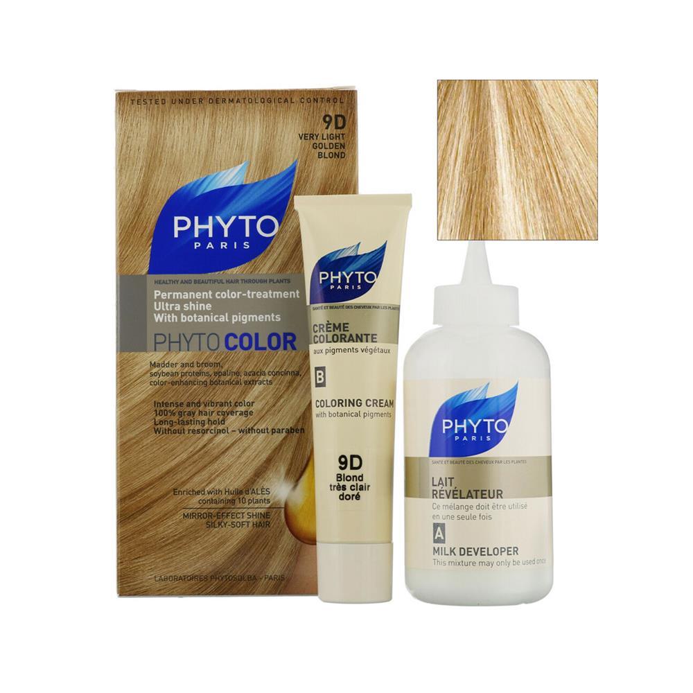 Phytocolor 9D Saç Boyası Renk Açık Sarı Dore Kit