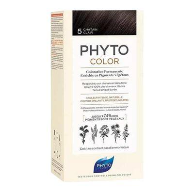 Phyto Phytocolor 5 Light Brown (Açık Kahve) Bitkisel Saç Boyası