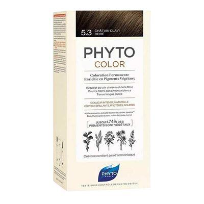 Phyto Phytocolor 5.3 Light Golden Brown (Açık Kestane Dore) Bitkisel Saç Boyası